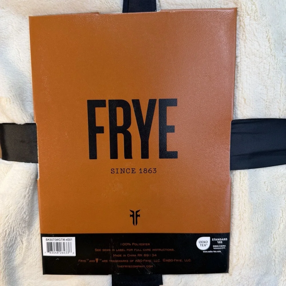 Frye Silky Soft Cream Blanket Twin 66